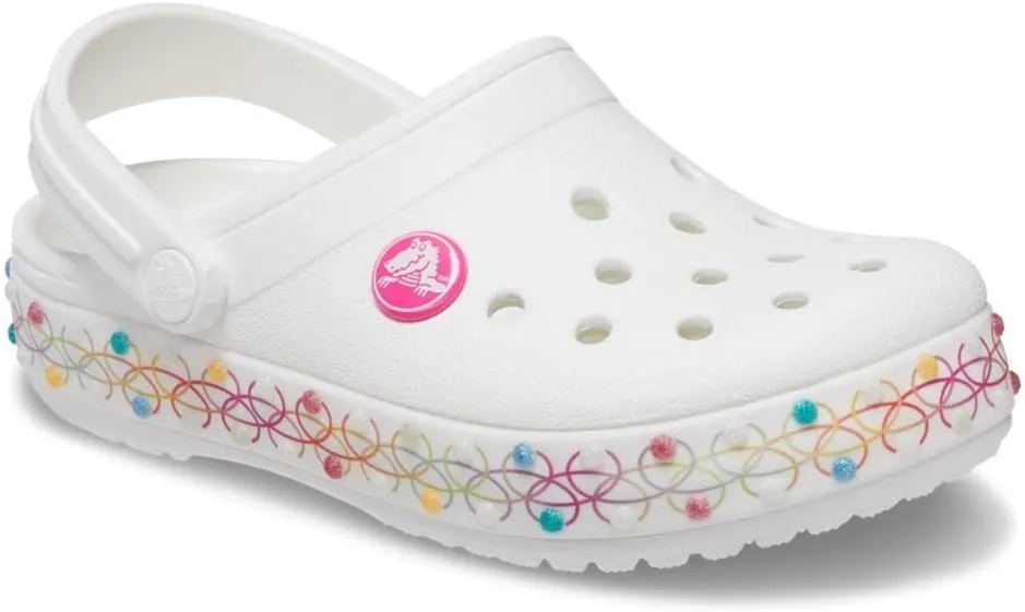 Crocs Unisex-Child Crocband Rainbow Band Clog