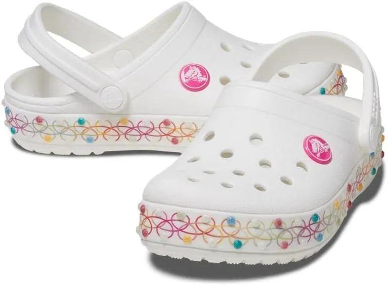 Crocs Unisex-Child Crocband Rainbow Band Clog