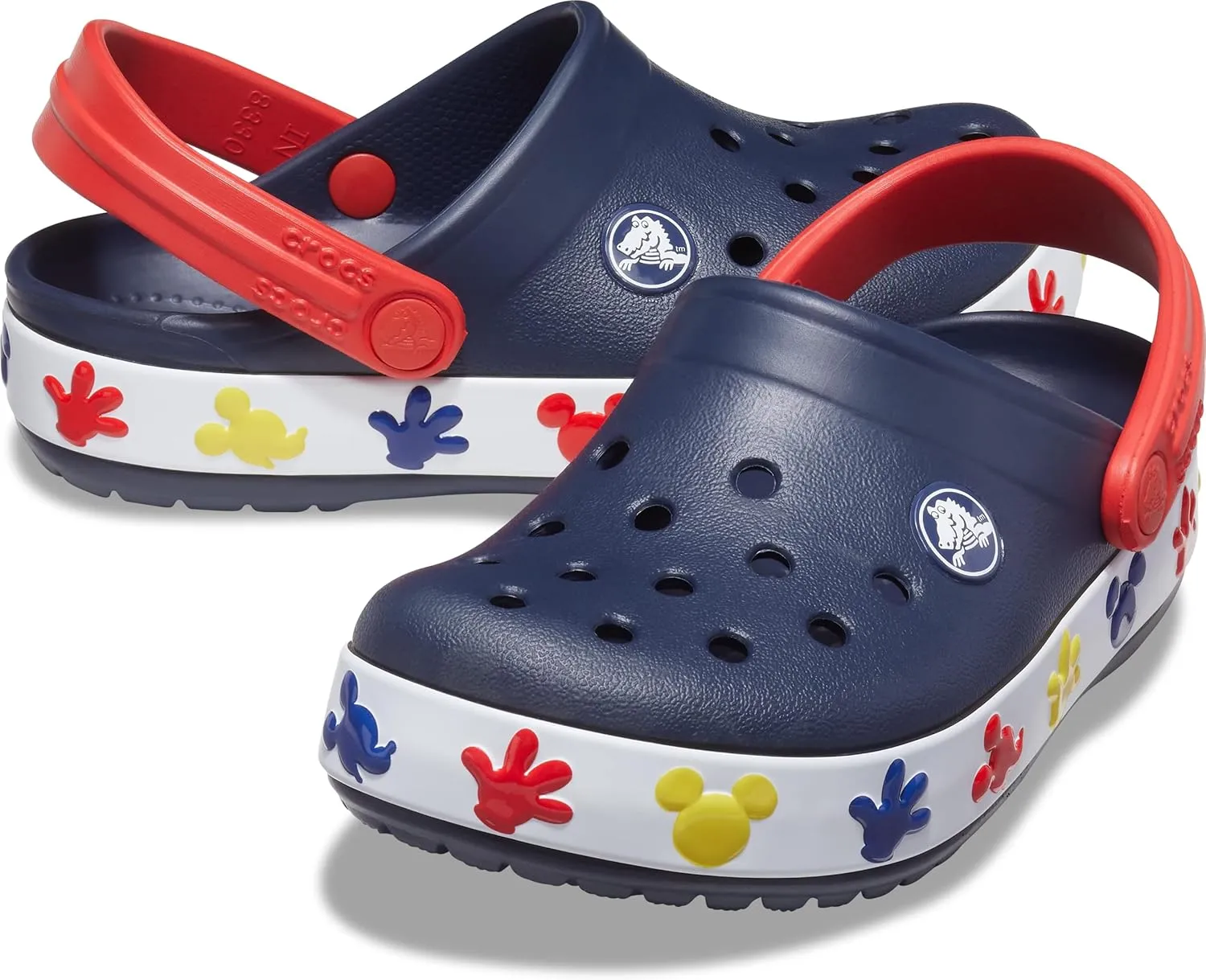 Crocs Unisex-Child Disney Mickey and Minnie Mouse Clogs, Light Up Shoes