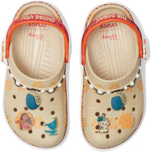 Crocs Unisex-Child Disney Moana Classic Clogs, Kids and Toddler Shoes