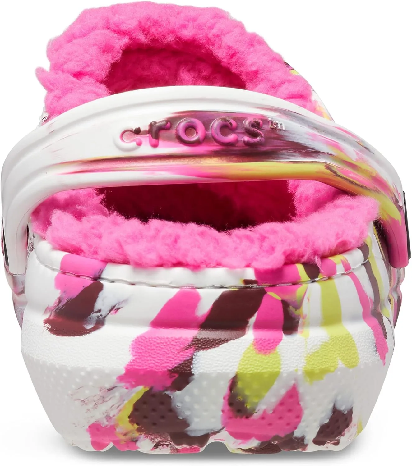 Crocs Unisex-Child Kids' Classic Marbled Tie Dye Lined Clog