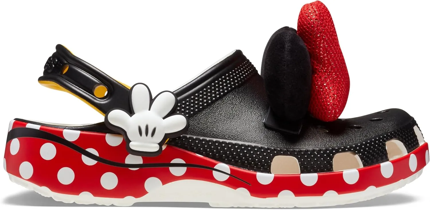 Crocs Unisex-Child Kids' Disney Clog | Mickey Minnie Mouse Shoes