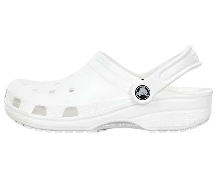 Crocs White Classic Clog| 10001100