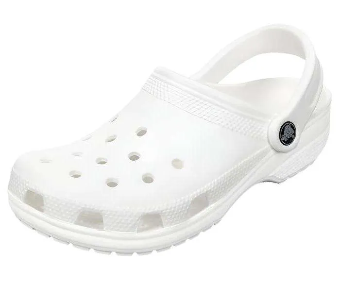 Crocs White Classic Clog| 10001100