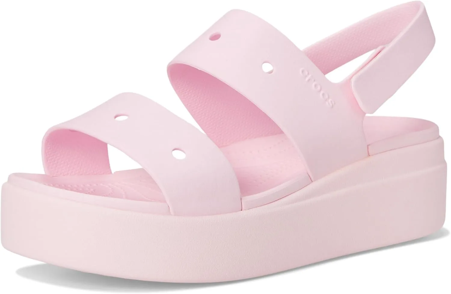 Crocs Women's Brooklyn 4u Low Wedges Sandal
