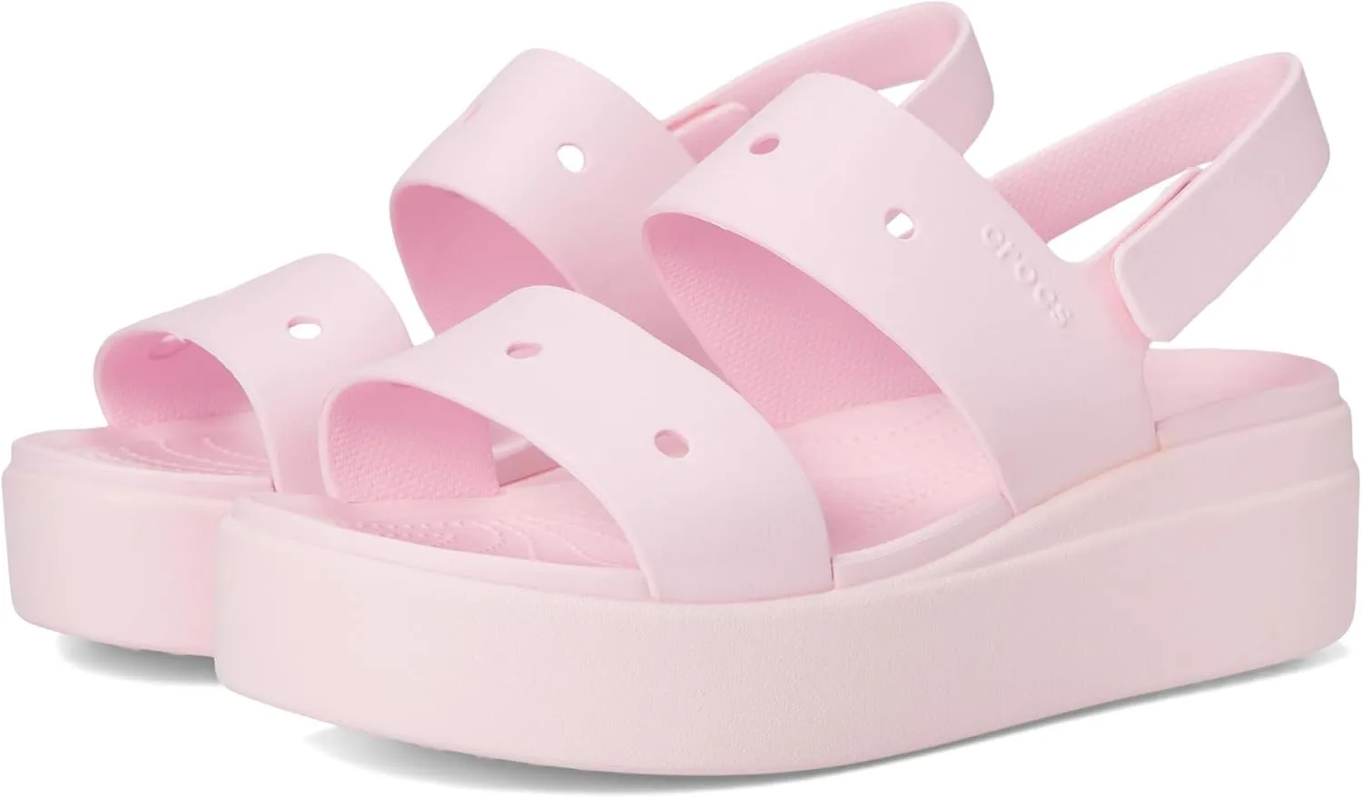 Crocs Women's Brooklyn 4u Low Wedges Sandal