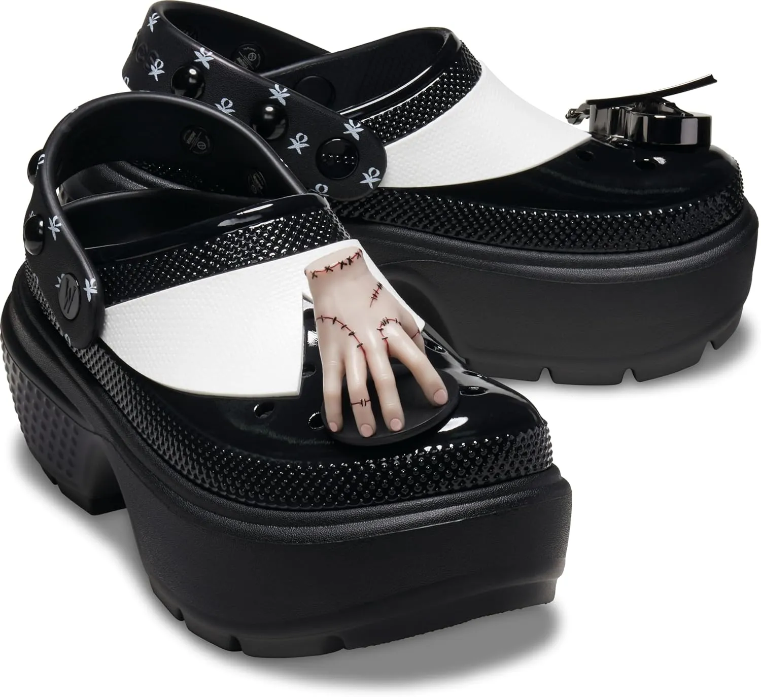 Crocs Women's Wednesday Addams Stomp Clog