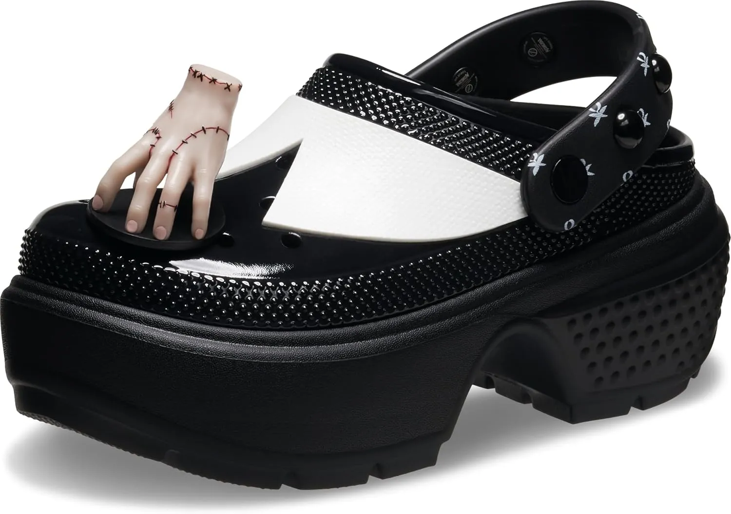 Crocs Women's Wednesday Addams Stomp Clog