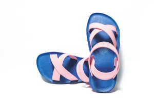 Cross Plus Blue Sole Light Pink Strap