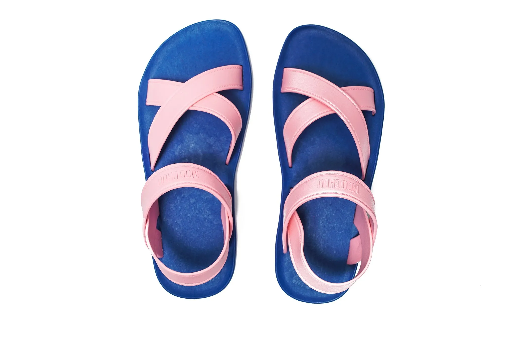 Cross Plus Blue Sole Light Pink Strap