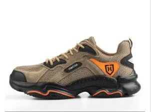 CS549 Men Steel Toe Outdoor Safety Work Shoes Lightweight Breathable