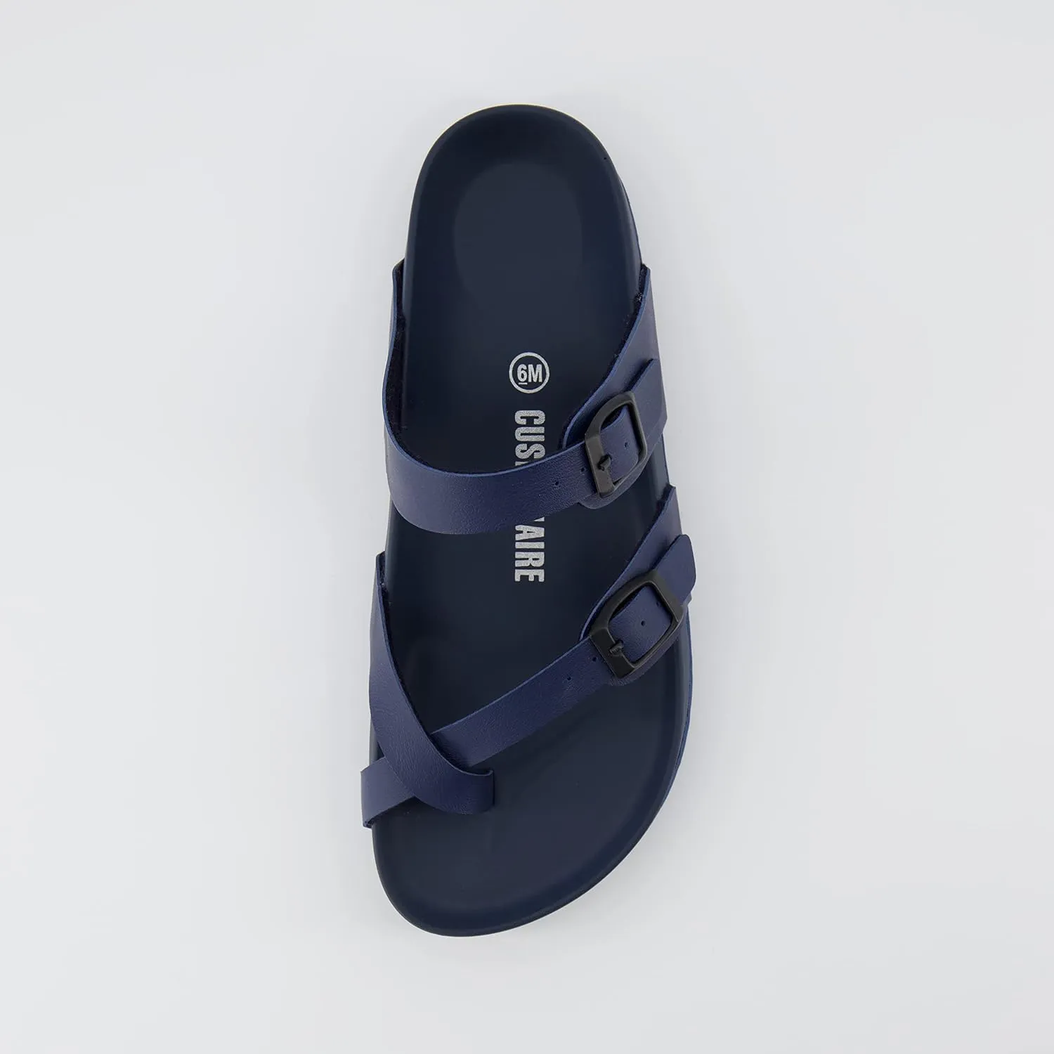 CUSHIONAIRE Women's Laker soft footbed Sandal with  Comfort