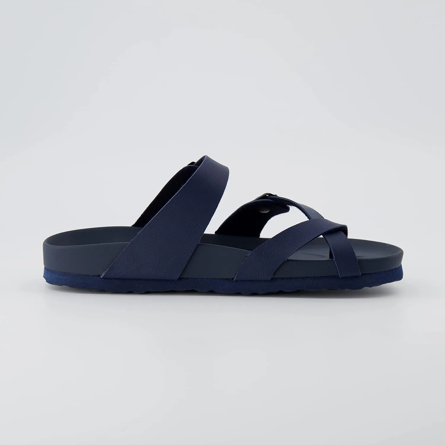 CUSHIONAIRE Women's Laker soft footbed Sandal with  Comfort