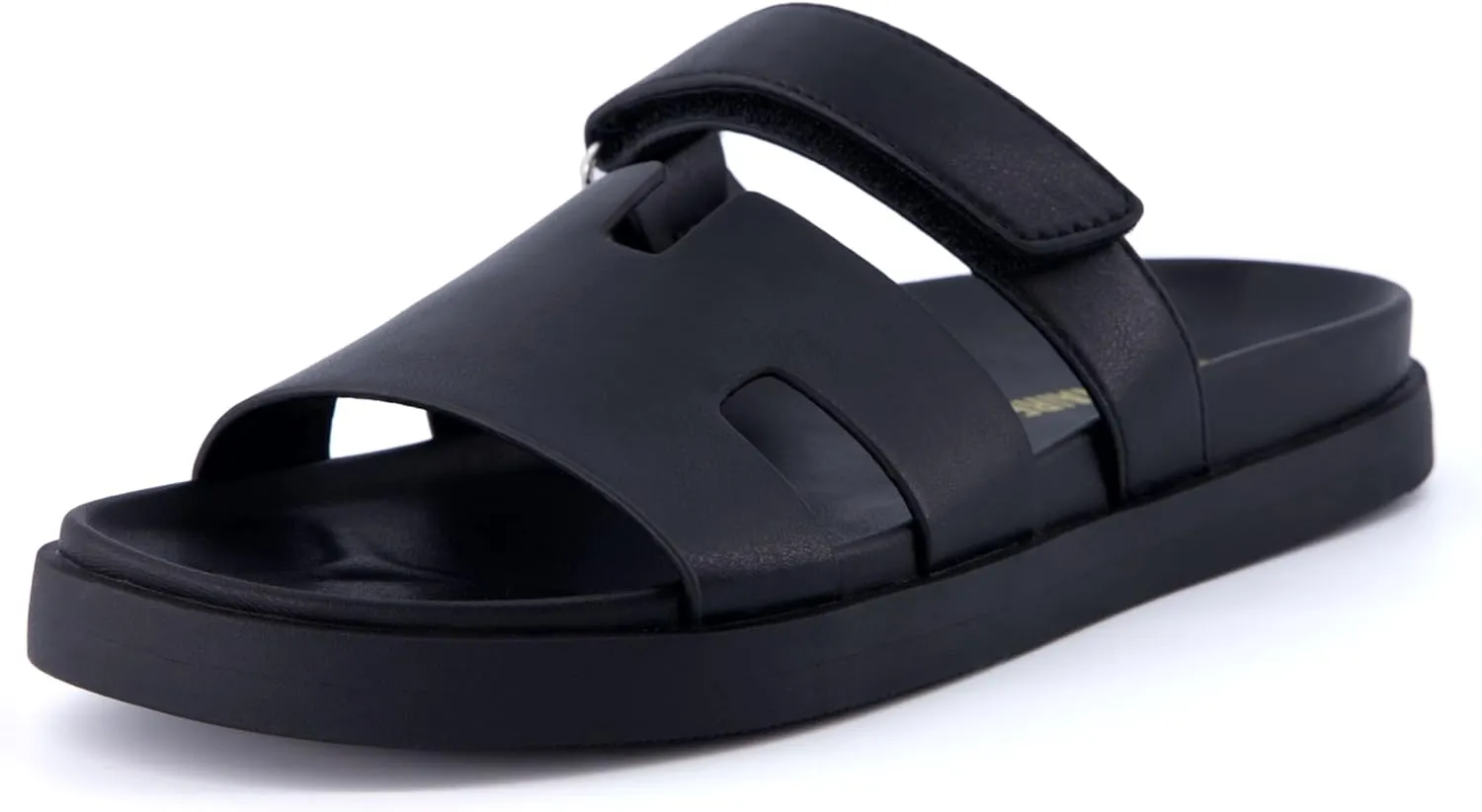 CUSHIONAIRE Women's Lotto footbed sandal with  Comfort, Wide Widths Available
