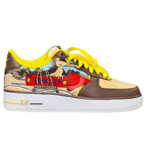 Custom "Speed Soles Air Force 1 Road Runner Edition"