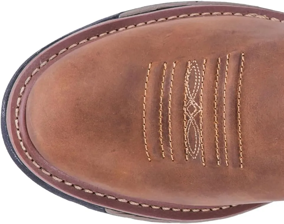 Dan Post Mens Journeyman Waterproof Composite Toe Work Safety Shoes Casual - Brown