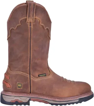 Dan Post Mens Journeyman Waterproof Composite Toe Work Safety Shoes Casual - Brown