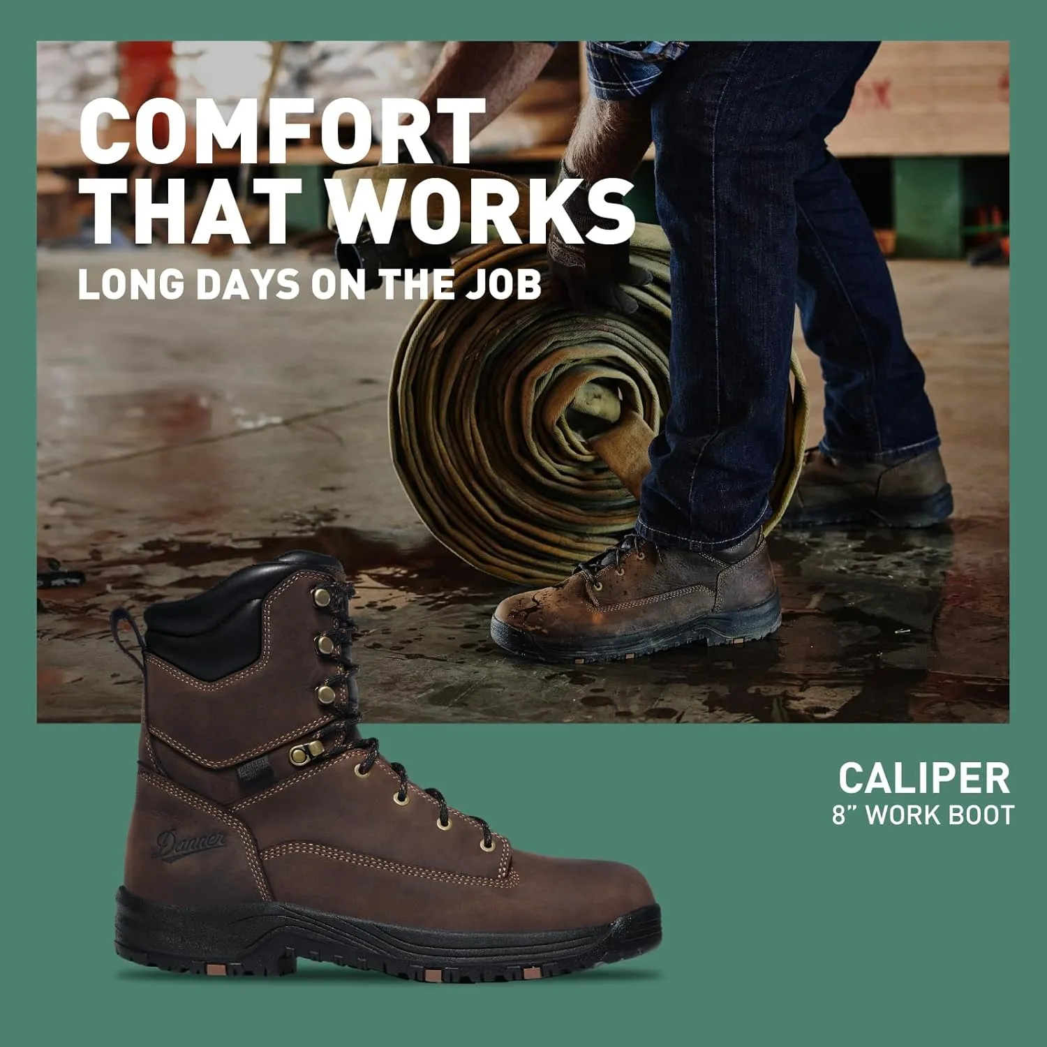 Danner Men's Caliper 8" Work Boot