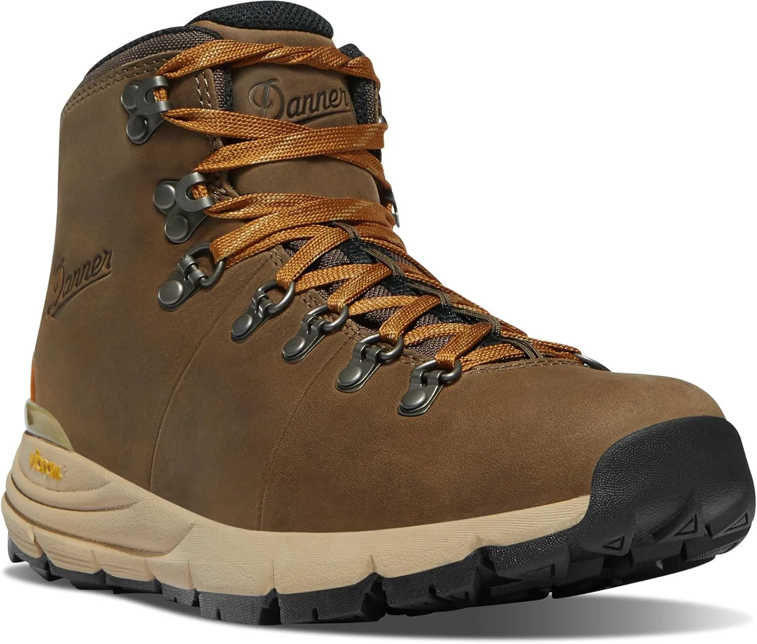 Danner Mountain 600 Leaf GTX Waterproof Hiking Boots for Women Made with Full-Grain Leather, with Breathable Gore-Tex Barrier and Traction Outsole