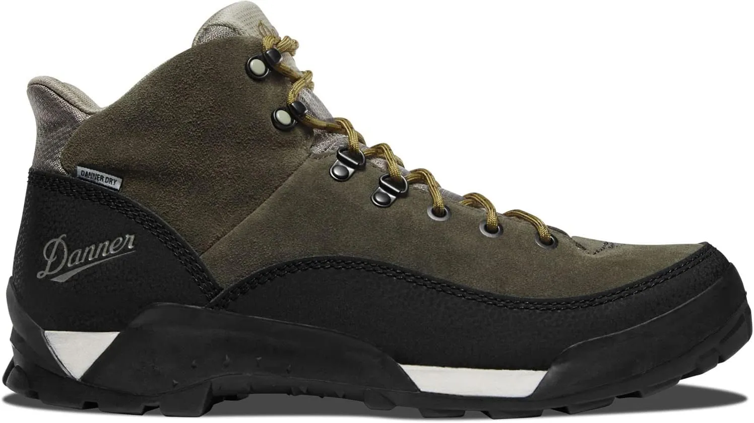 Danner Panorama 6” Waterproof Hiking Boots for Men with Rich Suede Upper, Breathable Dry Barrier, Comfort Footbed, and Traction Outsole