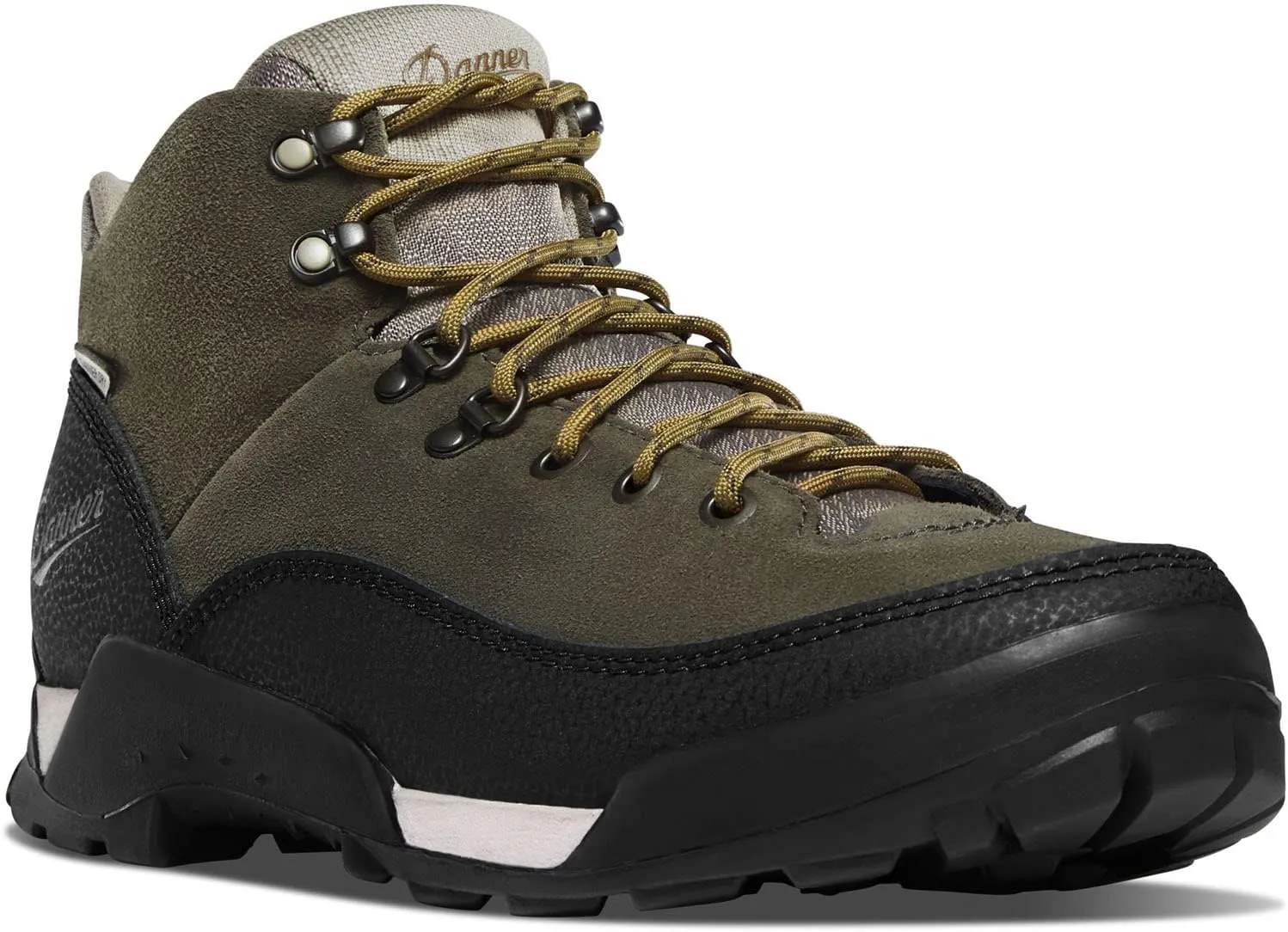 Danner Panorama 6” Waterproof Hiking Boots for Men with Rich Suede Upper, Breathable Dry Barrier, Comfort Footbed, and Traction Outsole