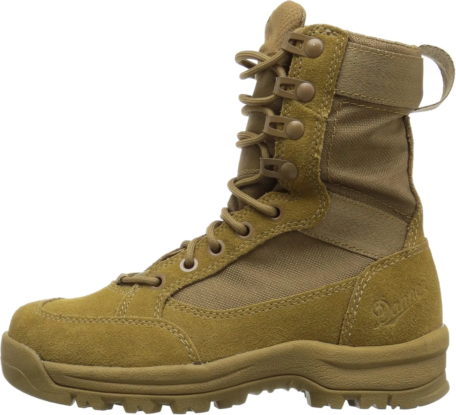 Danner Tanicus Military Boots for Men Made with Rough-Out Leather and 1000D Nylon, with Slip-Resistant Outsole and Comfort Footbed, AR 670-1 Certified