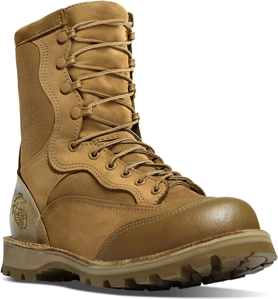 Danner USMC RAT 8" MOJAVE (15670X) Plain Toe Vibram Sole | Made in USA Duty Boots Military Combat