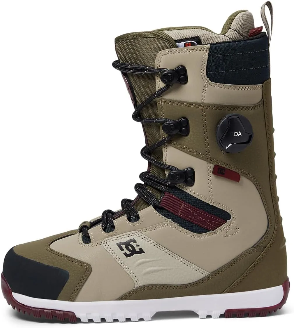 DC Shoes Men's Premier Hybrid Adjustable Medium Flex Snowboard Boot w/Lightweight Liner, Molded Insole & Reinforced Outsole