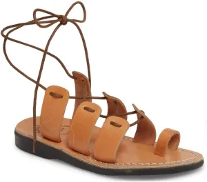 Deborah - Leather Lace Up Sandal - Womens Sandals