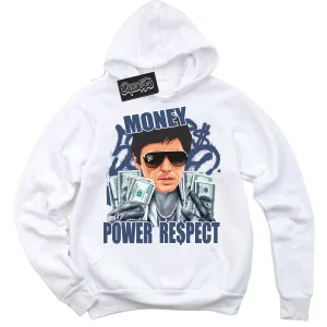 Diffused Blue 11s Sneaker Hoodie Tony Montana Graphic