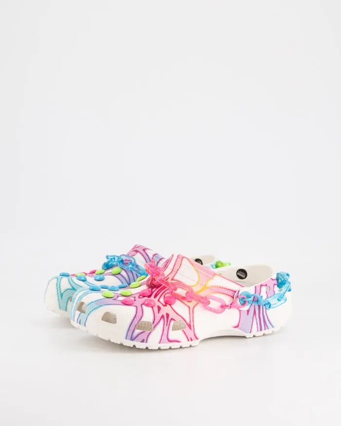 Digital Dopamine Classic Clog - White / Multi