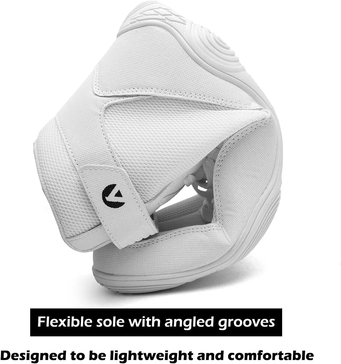 DimaiGlobal Men's Wrestling Shoe Fitness Sneaker Boxing Shoes Zero Drop Sole High Top Fighting Shoes Taekwondo Karate Martial Arts Training Shoes