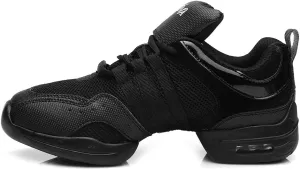 DKZSYIM Men and Women's Boost Dance Sneaker/Modern Jazz Ballroom Performance Dance-Sneakers Sports Shoes,Model B55/B56