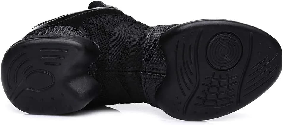 DKZSYIM Men and Women's Boost Dance Sneaker/Modern Jazz Ballroom Performance Dance-Sneakers Sports Shoes,Model B55/B56