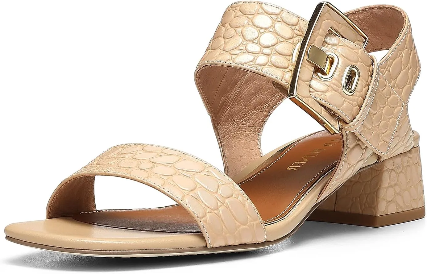 Donald J Pliner Women's Elegant Block Heel Sandal Heeled