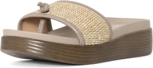 Donald Pliner Women's Farrah Slide Sandals, Women's Summer Sandals, 1,25" Slip-On Sandals for Women