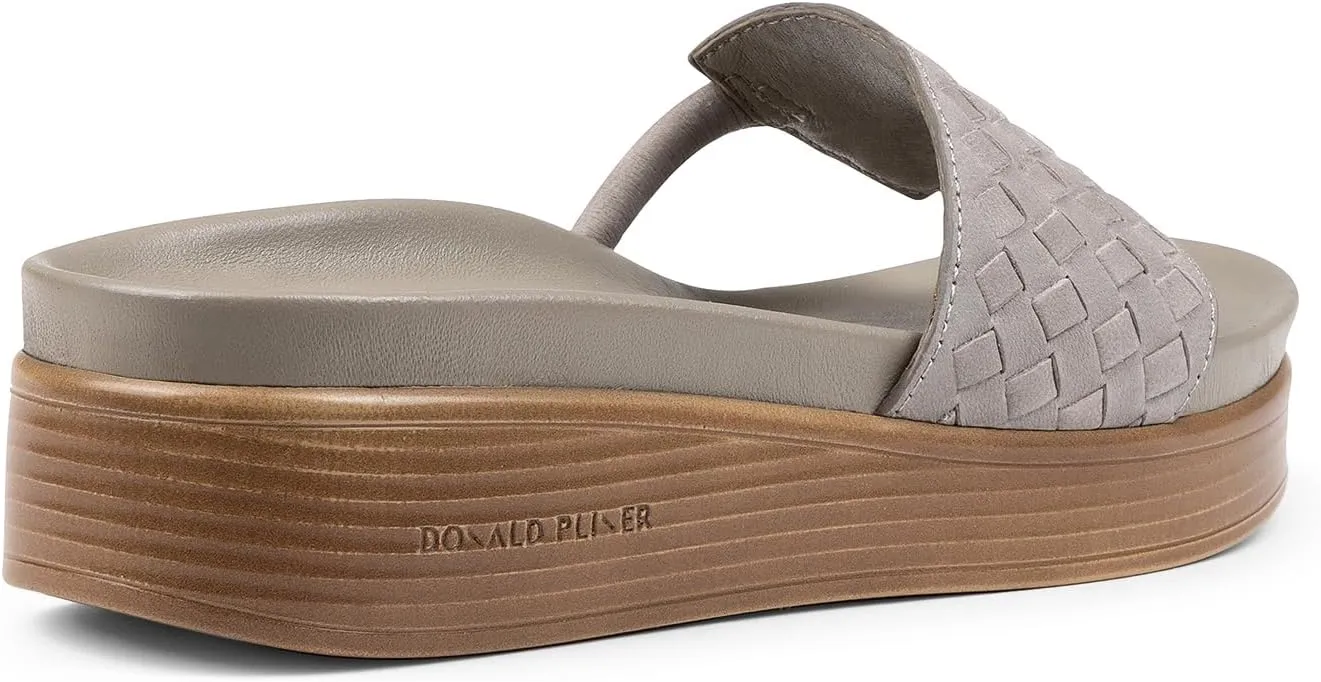 Donald Pliner Women's Fifi Slide Sandals, Women's Summer Sandals, Women’s Shoes, Comfortable Open-Toe Casual Flats