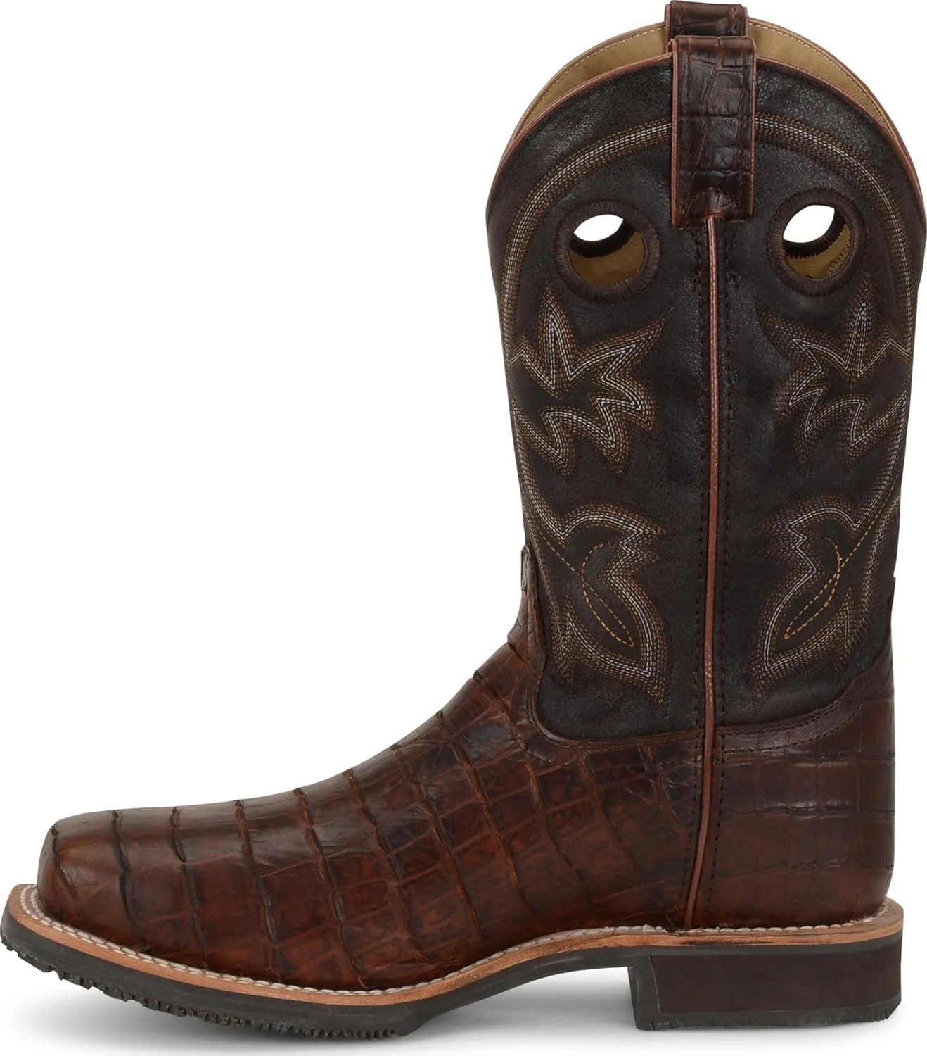 DOUBLE-H Wayne Steel Toe Work Boot for Men - Durable Leather, Slip-Resistant Sole, Comfortable Fit, Ideal for Tough Jobs