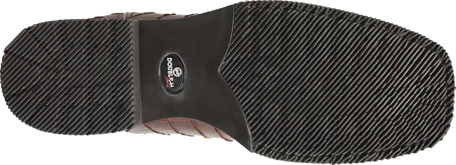 DOUBLE-H Wayne Steel Toe Work Boot for Men - Durable Leather, Slip-Resistant Sole, Comfortable Fit, Ideal for Tough Jobs