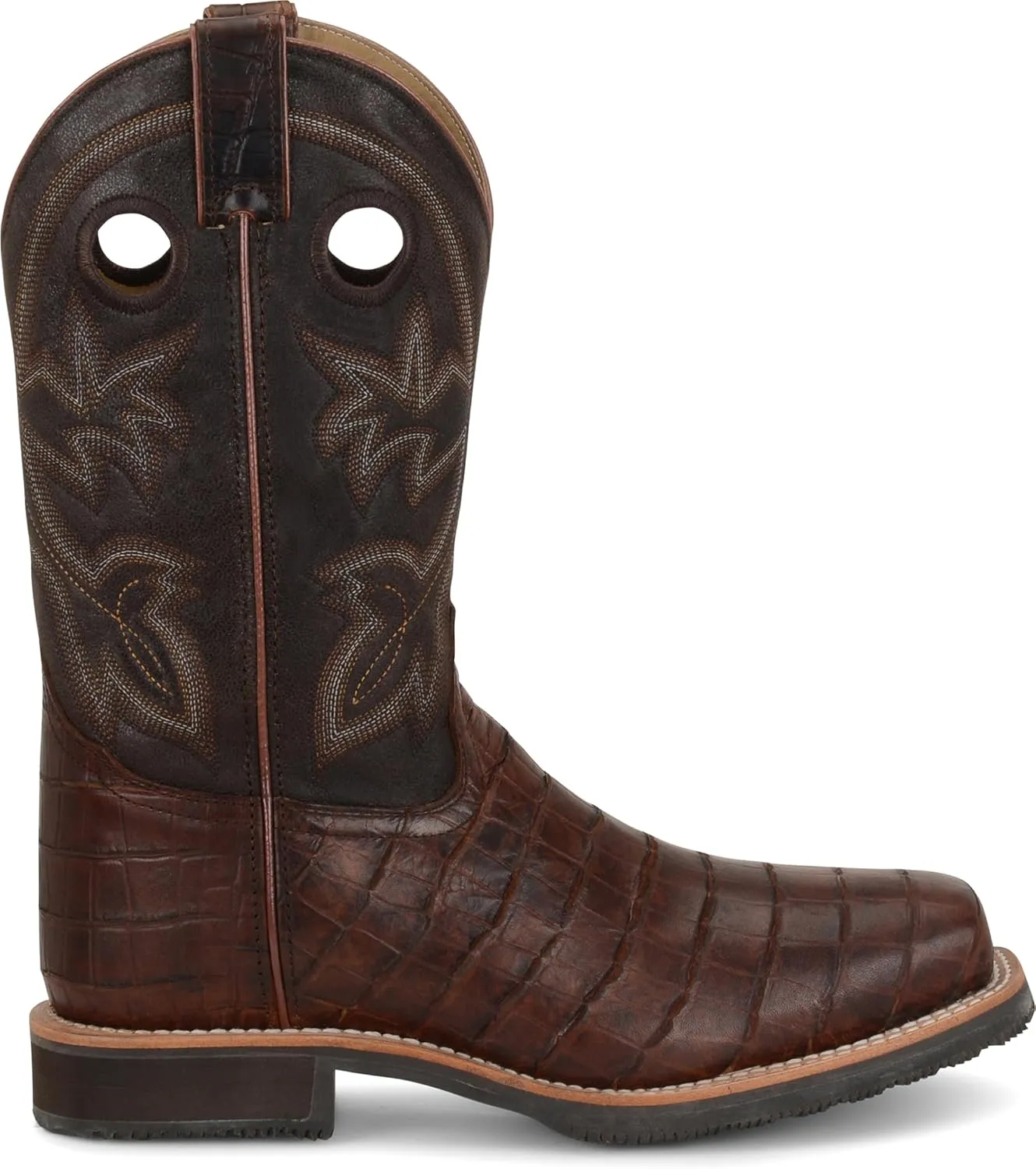 DOUBLE-H Wayne Steel Toe Work Boot for Men - Durable Leather, Slip-Resistant Sole, Comfortable Fit, Ideal for Tough Jobs