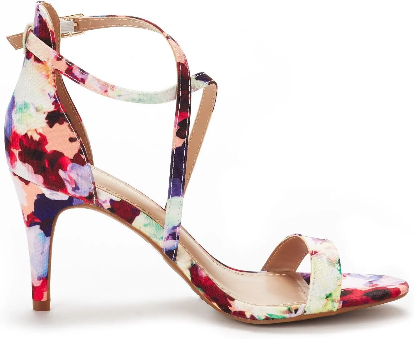 DREAM PAIRS Women's Dolce Fashion Stilettos Open Toe Pump Heel Sandals