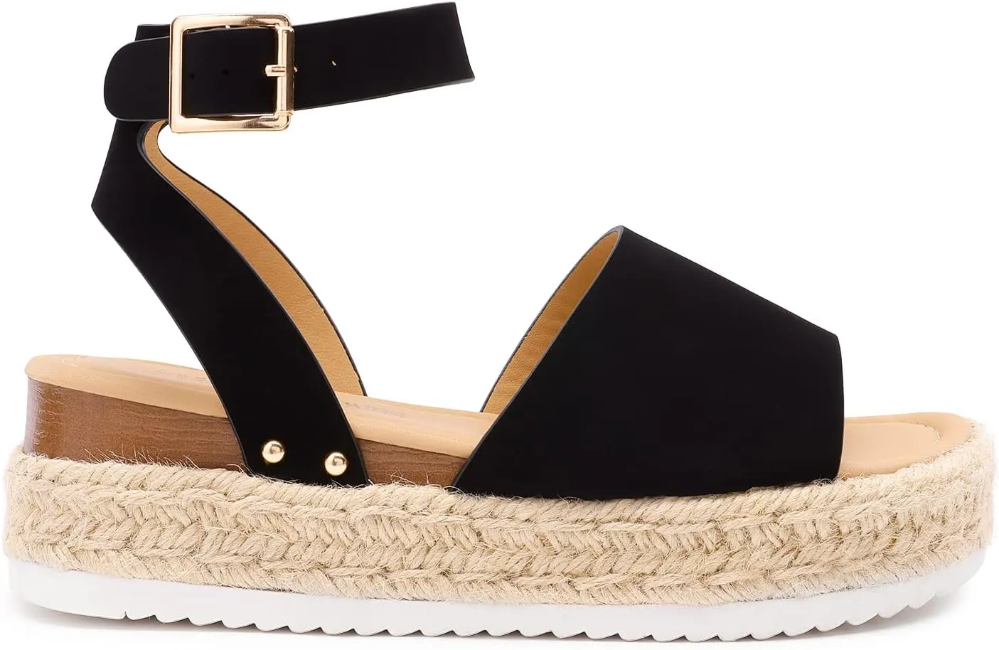 DREAM PAIRS Women's Platform Espadrilles Casual Ankle Strap Wedge Sandals Comfortable Dressy Summer Shoes