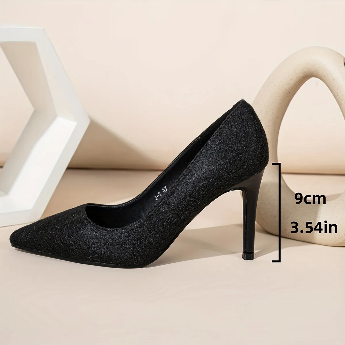 Elegant D'Orsay High Heel Pumps