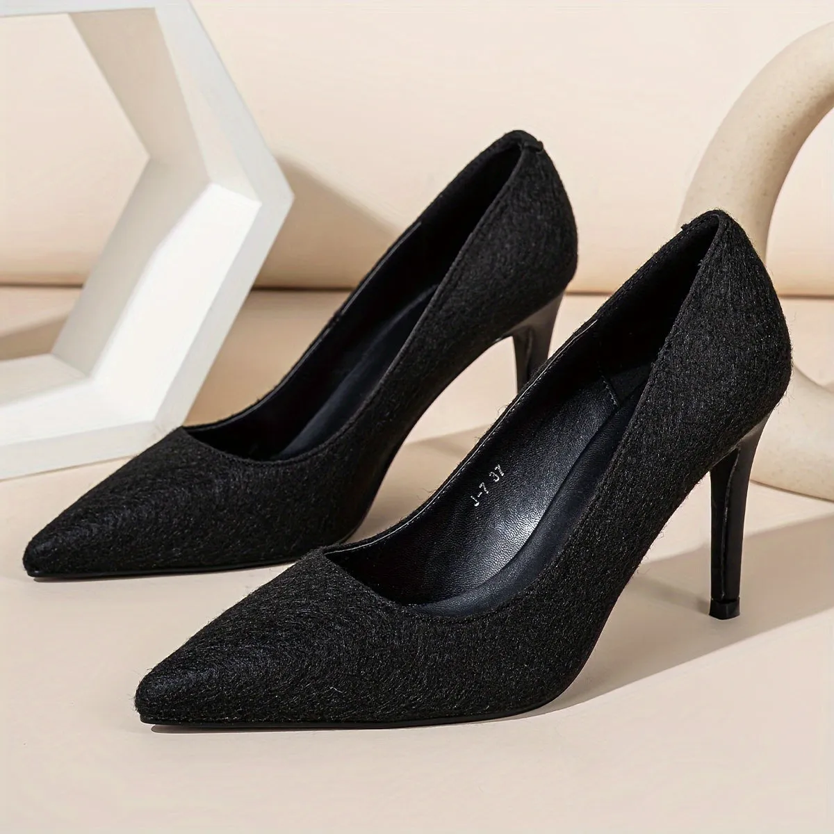 Elegant D'Orsay High Heel Pumps