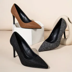 Elegant D'Orsay High Heel Pumps