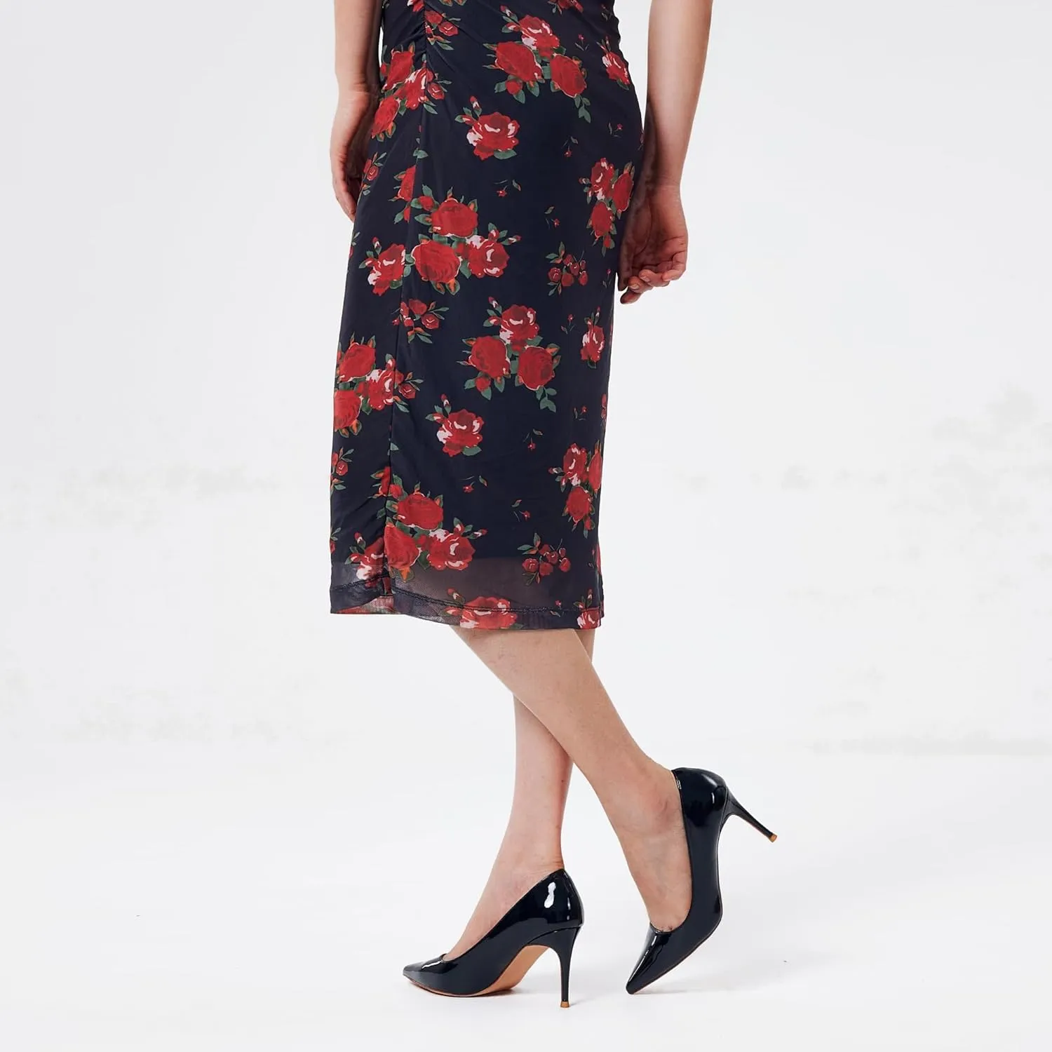 Elisabet Tang 3 in Classic Pointy Pull on Heeled Wedding Pumps - Comfortable Stiletto Closed Toe Dress Heels for Prom Work