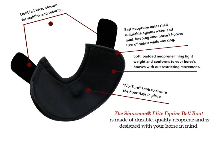 Elite Equine Bell Boot. Sold in pairs