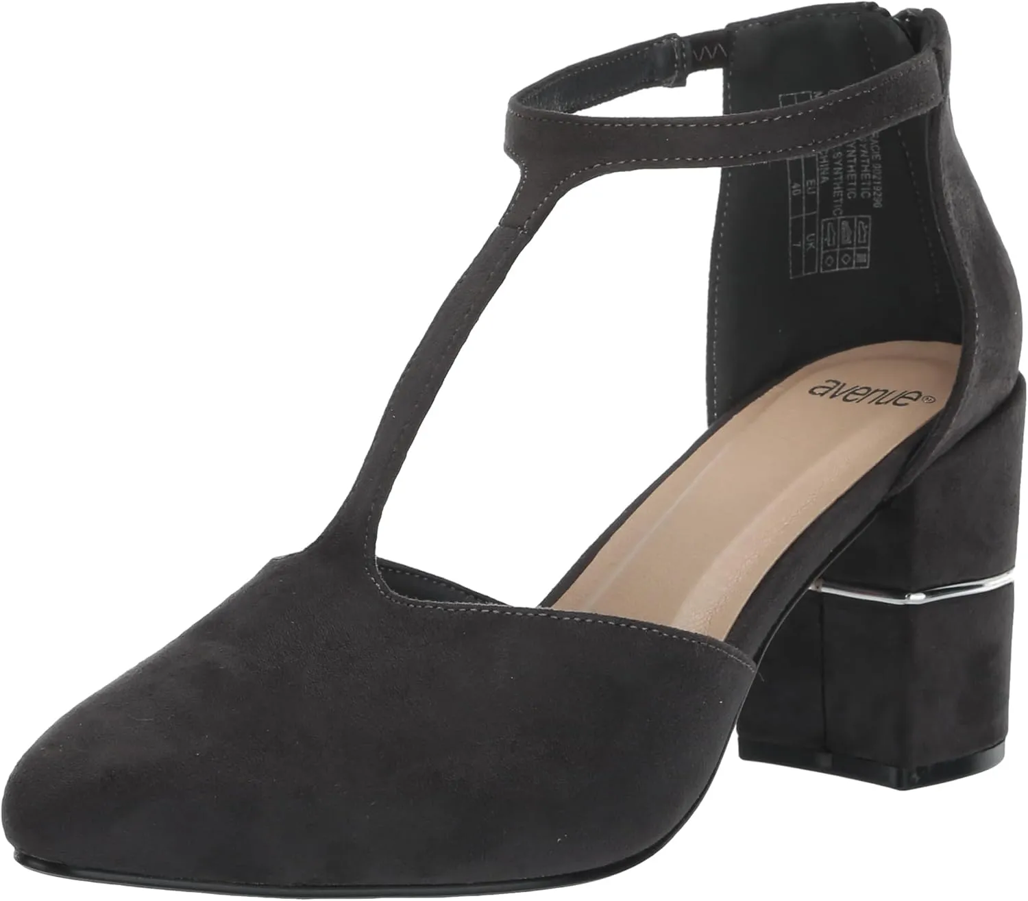 EVANS Women's Wide Fit Gracie Heel Fashion Boot