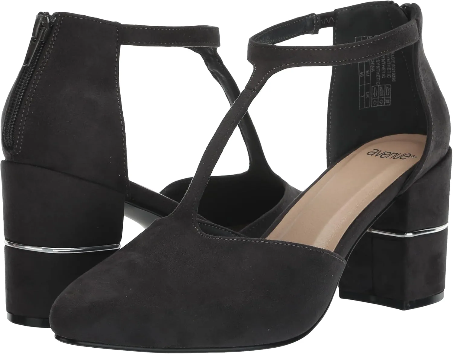 EVANS Women's Wide Fit Gracie Heel Fashion Boot