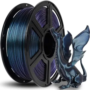 FLASHFORGE 3D Printer Filament Chameleon PLA Color Shift Filament 1.75mm, Changes Color with Light and Angles, 1KG Spool (2.2lbs), Dimensional Accuracy  /- 0.02mm for FDM 3D Printers (Burnt Titanium)